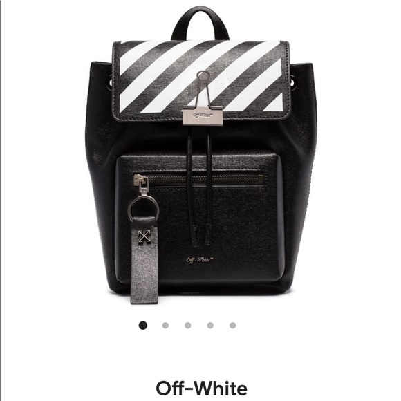Off-White Handbags - Off-White Vegan leather  Backpack 🌿🌿✔️